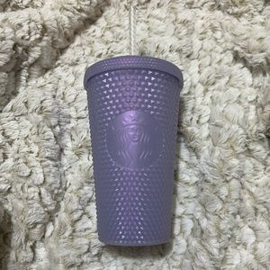 Short Icy White Bling Holiday Starbucks Cup